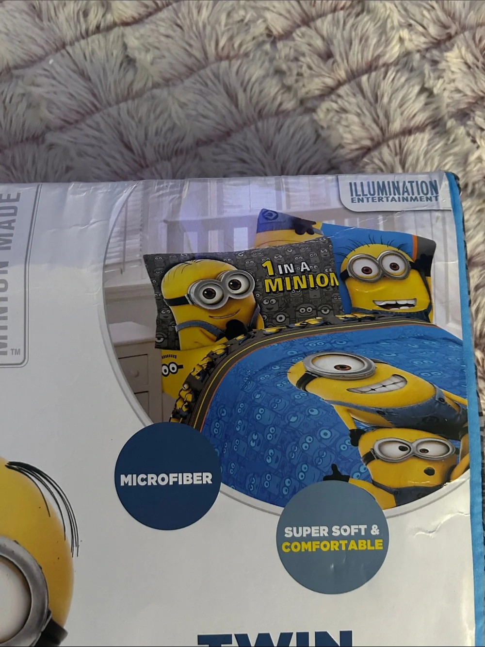 Universal Despicable Me Twin Sheet Set new